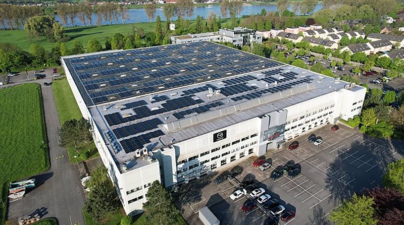 Mazda nimmt größte Photovoltaik-Anlage Leverkusens in Betrieb