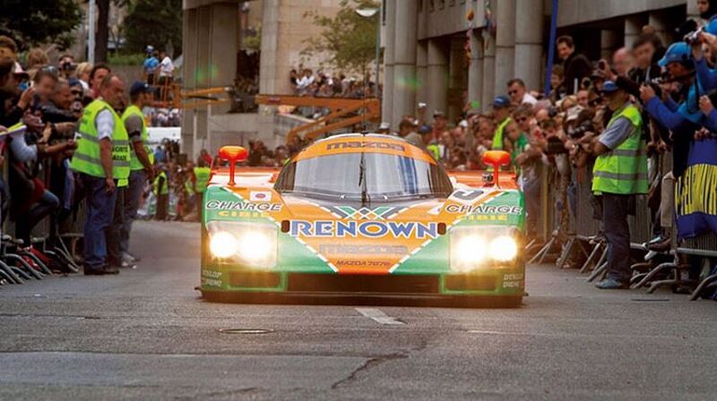 Legendärer Mazda 787B beim Le Mans Classic 2022