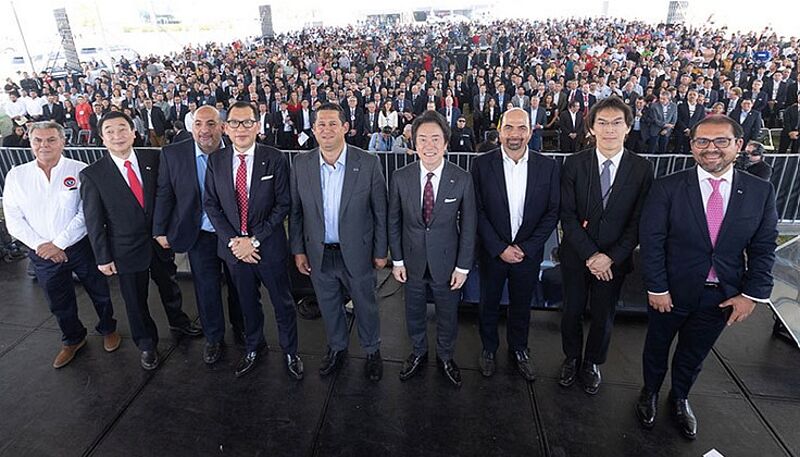 Mazda Werk in Mexiko feiert zehnten Geburtstag