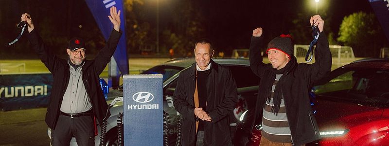 Darmstädter TSG erster Gewinner des Hyundai Nachhaltigkeitspaketes „Time2Charge – Hyundai elektrifiziert Deutschlands Vereine“