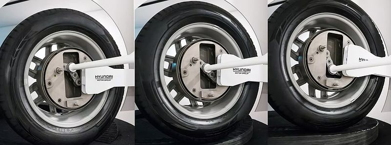 Uni Wheel: Hyundai Motor und Kia zeigen innovativen Radnabenantrieb